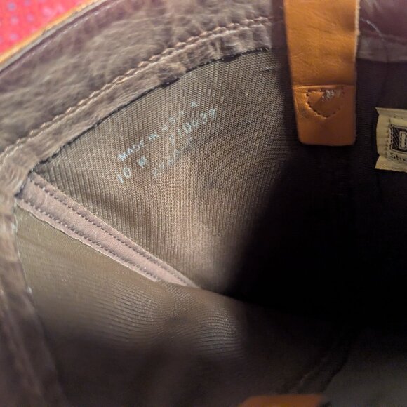 Vintage Dexter Riding Boots Western Leather Tall Boho Coastal Cowgirl Festival - Picture 9 of 10